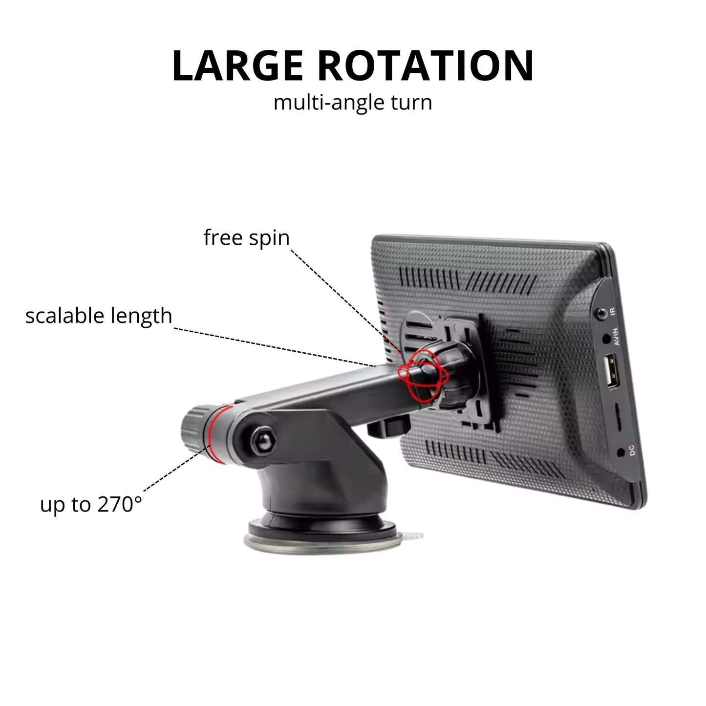 B500 - Monitor universal para carro